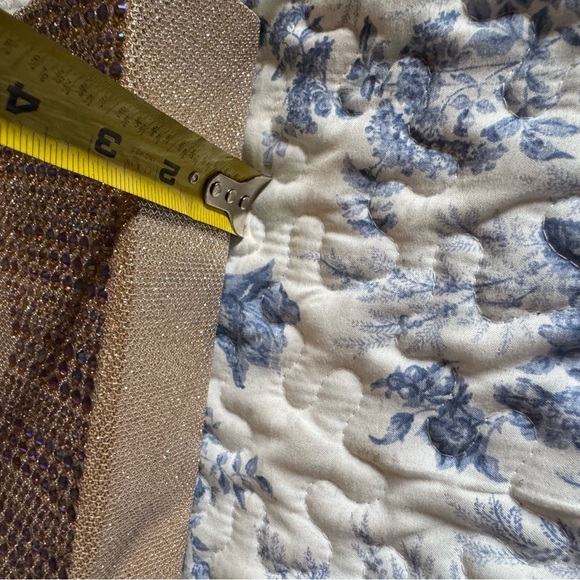 Elegant Gold and Multicolor Embellished Women's Bag - Picture 7 of 7